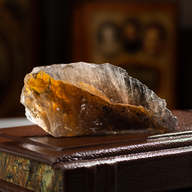 Друза дымчатого кварца (раухтопаз) "Aurum" от Stone art designe (219 г)