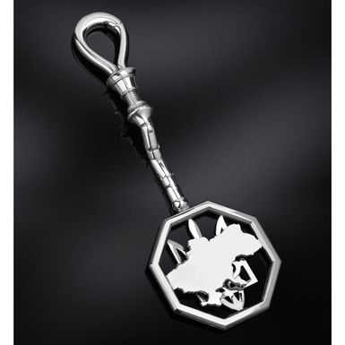 Серебряный брелок "Украина" от Lobortas