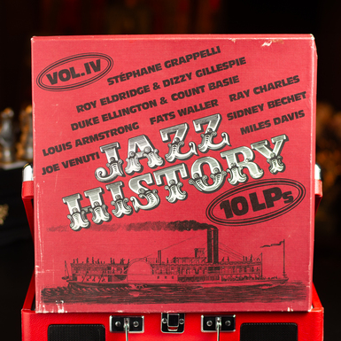 Виниловая пластинка Various – Jazz History 10 LPs (1980)