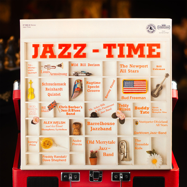 Виниловая пластинка Various – Jazz-Time – 3 LP Box (1980)