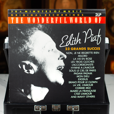 Виниловая пластинка Edith Piaf – The Wonderful World Of Edith Piaf – 23 Grands Succes (1988)