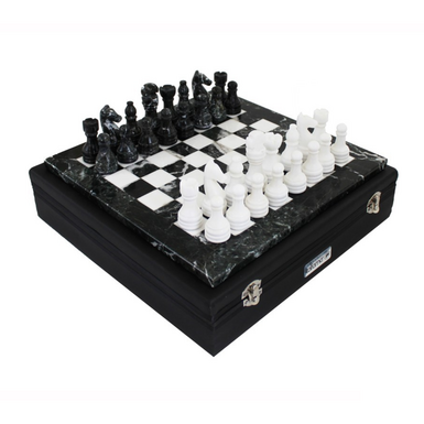 Шахматный набор "Royal Marble" из мрамора от ITALFAMA