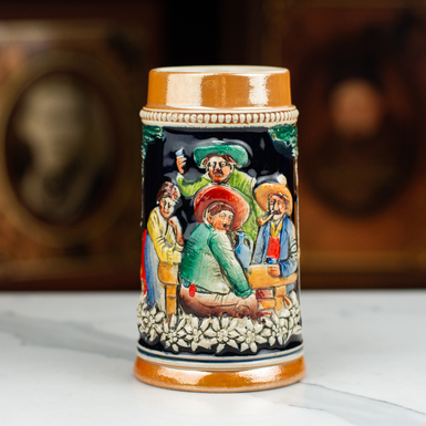 Фарфоровый пивной бокал "Walkers", Германия, середина 20-го века