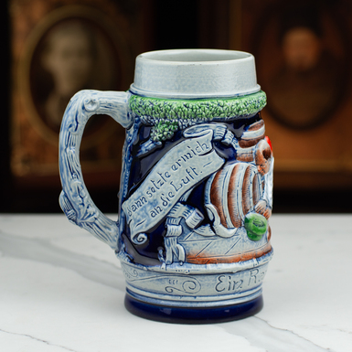 Фарфоровый пивной бокал "Seekers", Германия, середина 20-го века