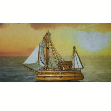 Модель плота "Семь сестёр"