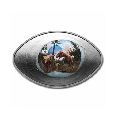 Silver coin "Dinosaur Eye" ($20) 2025, Canada