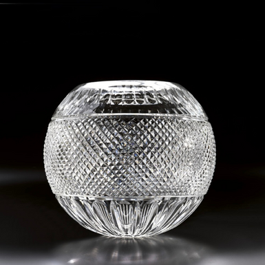 Хрустальная сферическая ваза "Diamond" ручной работы от Duccio di Segna