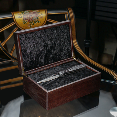 MCUSTA folding knife (Japan) in black