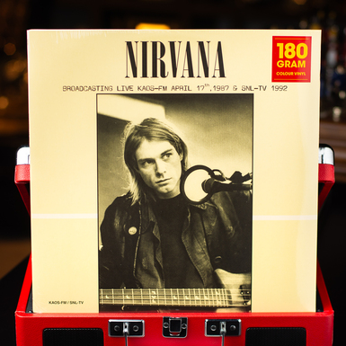 Виниловая пластинка Nirvana – Broadcasting Live KAOS-FM April 17th, 1987 & SNL-TV 1992 (2017)