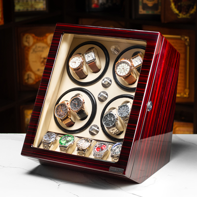 Шкатулка для подзавода 8-ми и хранение 5-ти часов "Teralis" от Asen