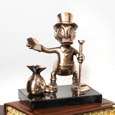 Бронзова статуетка "Мільйонер" (1,4 кг) від В'ячеслава Дідківського