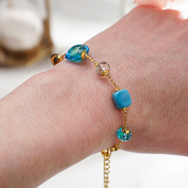 Жіночий браслет Lightly з муранського скла