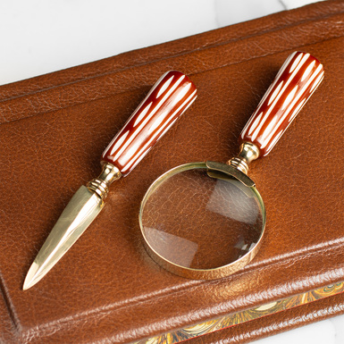 Подарочный набор с лупой и ножом для писем от Ross London