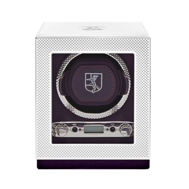 Срібна скринька для автопідзаводу годинника "Luminis" від Wolf