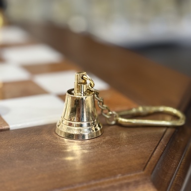 Брелок-колокольчик из латуни от Ross London