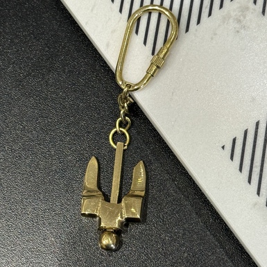 Брелок "Якорь" из латуни от Ross London
