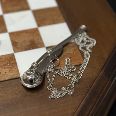 Брелок "Свисток" из латуни от Ross London