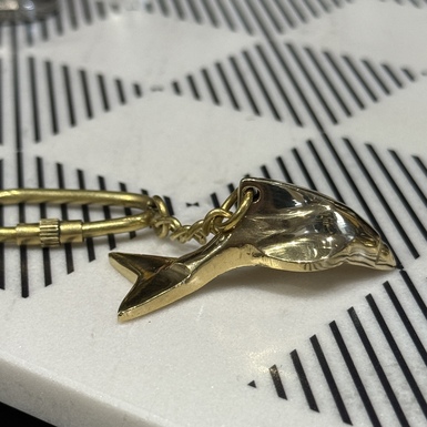 Брелок "Дельфин" из латуни от Ross London