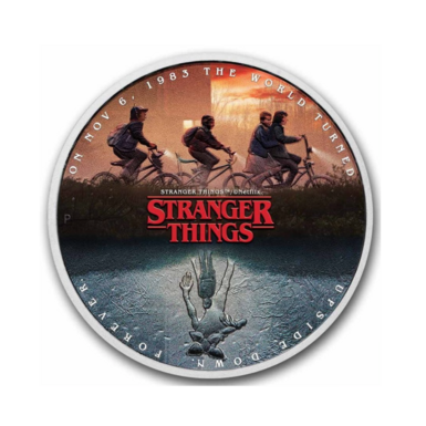 Silver coin "Strange Wonders: "Inside Out" (1 dollar) 2026, Tuvalu