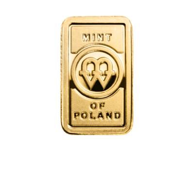 Золотой слиток "Godness", 1 г