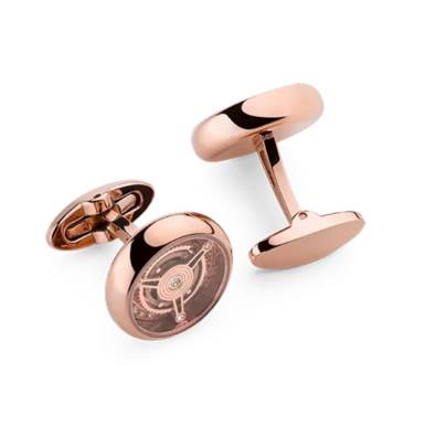Запонки з рожевого золота Tourbillon від Montegrappa
