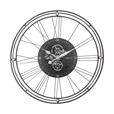 Римские часы с шестернями Oler от NexTime (диаметр 90,5 см)