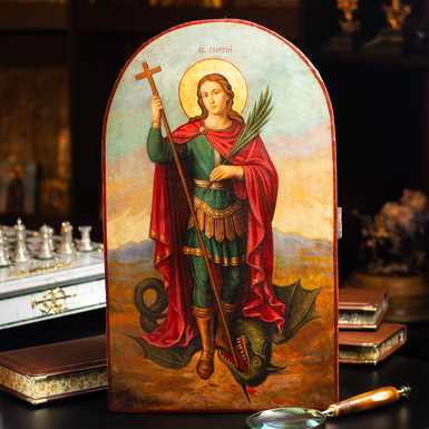 Ростовий образ Георгія Побідоносця 21 століття, Вінниця