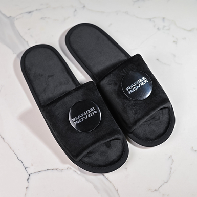 Черные тапочки "Range Rover"