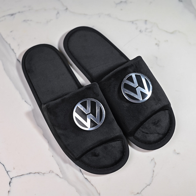 Черные тапочки "Volkswagen"