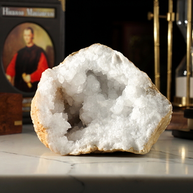 Жеода з гірського кришталю "Гармонія" від Stone Art Design, Марокко (1877 г)