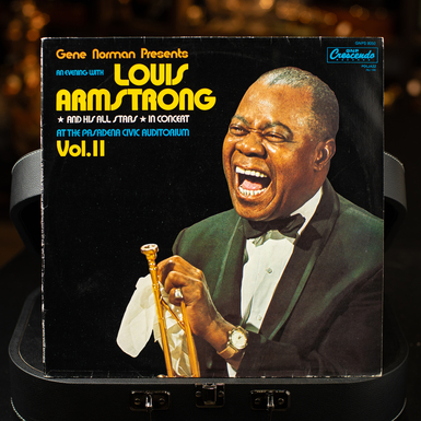Вінілова платівка Gene Norman Presents An Evening With Louis Armstrong And His All-Stars – In Concert At The Pasadena Civic Auditorium Vol. II (1987)