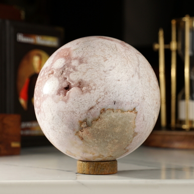 Куля з агату "Ніжність" від Stone Art Designe (1732 г)