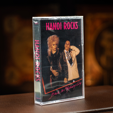 Коллекционная аудиокассета Hanoi Rocks – Back To Mystery City (новая в упаковке)