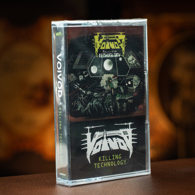 Коллекционная аудиокассета Voivod – Killing Technology (новая в упаковке)