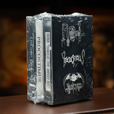 Комплект коллекционных аудиокассет Rot, Procostimus, Lestregus Nosferatus (новая в упаковке)