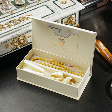 Четки из янтаря "Lianora" от Amber Muse