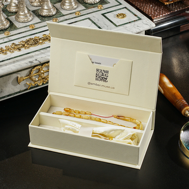 Четки из янтаря "Aveline" от Amber Muse