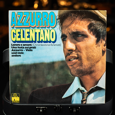 Вінілова платівка Adriano Celentano – Azzurro (1971)