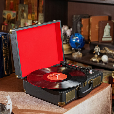 Вініловий програвач у формі валізи з Bluetooth "Journey"