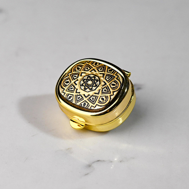 Таблетниця з позолотою "Framing" від бренду Anframa