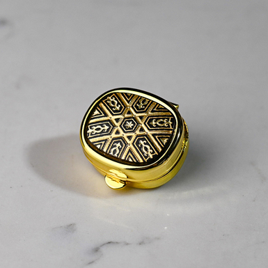 Таблетниця з позолотою "Sequence" від бренду Anframa