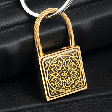 Брелок с позолотой "Locket" от бренда Anframa