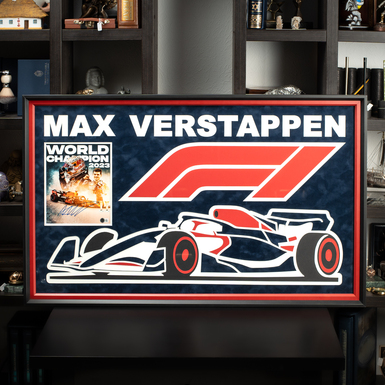 Сертифікований автограф автогонщика Макса Ферстаппена