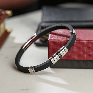 Стальной мужской браслет "Caesar" от Sovrani