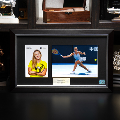 Автограф теннисистки Марты Костюк из собственной коллекции коллекционера Николая Оскомы