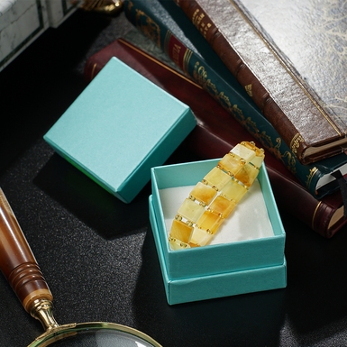 Amber bracelet "Solar Plates" by Amber Muse