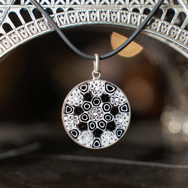 "Elysium" pendant made of Murano glass