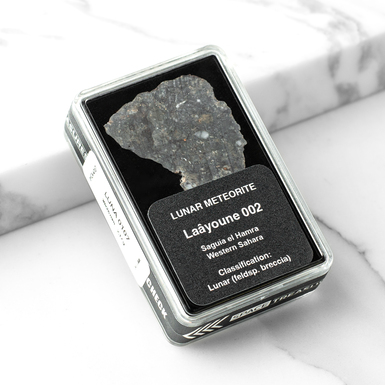 Сертифікований метеорит "Laâyoune 002", 2,17 г (Західна Сахара)