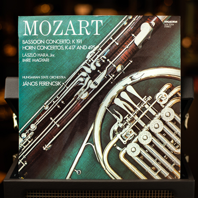 Vinyl record Mozart – Bassoon Concerto. K 191 - Horn Concertos. K 417 And 495 (1982)