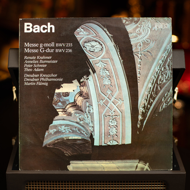 Vinyl record Bach – Messe G-moll BWV 235 / Messe G-dur BWV 236 (1978)